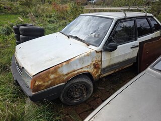 1996 Lada (ВАЗ) 2109, белый, 45000 рублей, вид 1