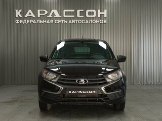 2019 Lada (ВАЗ) Granta I Рестайлинг, чёрный, 549000 рублей, вид 3
