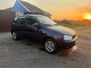2007 Lada (ВАЗ) Kalina I, синий, 290000 рублей, вид 3