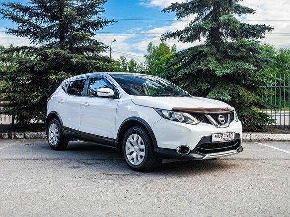 2016 Nissan Qashqai II, белый, 1499000 рублей