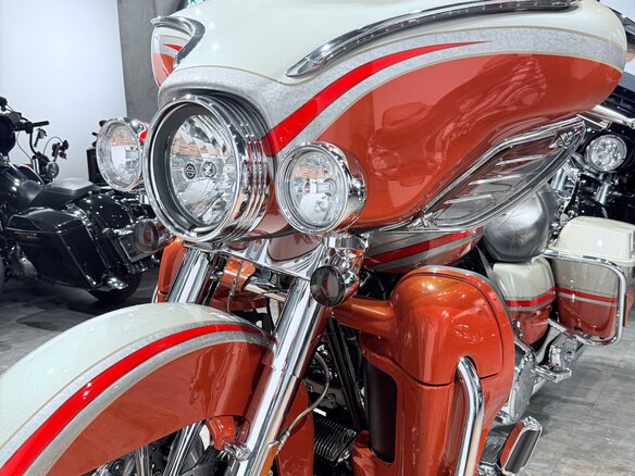 2009 Harley-Davidson CVO Street Glide, оранжевый, 1299000 рублей - вид 22