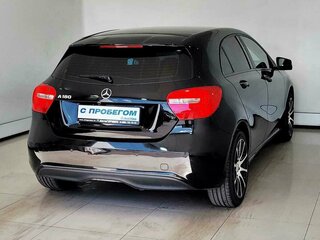 2015 Mercedes-Benz A-Класс 180 III (W176) Рестайлинг, чёрный, 1040000 рублей, вид 4