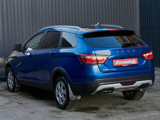 2021 Lada (ВАЗ) Vesta SW Cross I, синий, 1195000 рублей, вид 4
