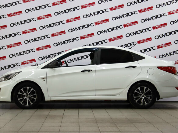 2013 Hyundai Solaris I, белый - вид 5