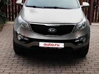 2014 Kia Sportage III Рестайлинг, серебристый, 1410000 рублей, вид 1