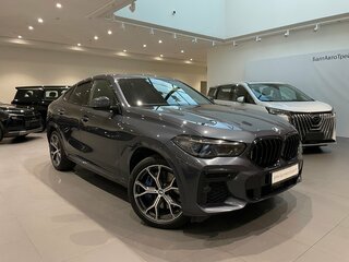 2021 BMW X6 40d III (G06), серый, 7325000 рублей, вид 3