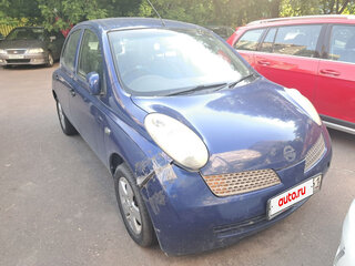 2002 Nissan March III (K12), синий, 180000 рублей, вид 1