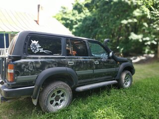 1991 Toyota Land Cruiser 80 Series, чёрный, 1050000 рублей, вид 3