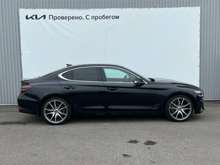 2021 Genesis G70 I Рестайлинг, чёрный, 2490000 рублей, вид 4