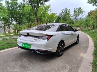2021 Hyundai Elantra VII (CN7), белый, 1200000 рублей, вид 3