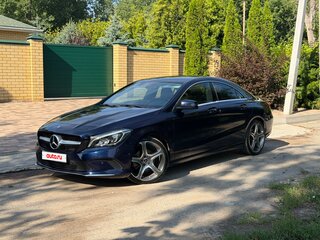 2017 Mercedes-Benz CLA 200 I (C117, X117) Рестайлинг, синий, 2350000 рублей, вид 1
