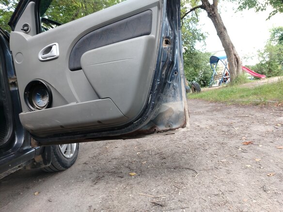 2006 Renault Logan I, серый, 200000 рублей - вид 13