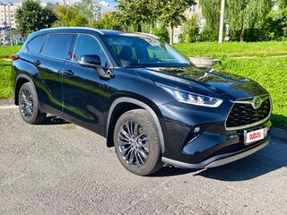 2026 Toyota Highlander IV (XU70), чёрный, 5475000 рублей, вид 3