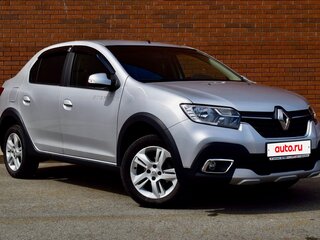 2020 Renault Logan Stepway II Рестайлинг, серый, 1340000 рублей, вид 3