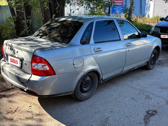 2007 Lada (ВАЗ) Priora I, серебристый, 120000 рублей - вид 4