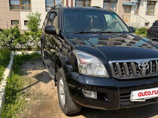 2008 Toyota Land Cruiser Prado 4-speed 120 Series Рестайлинг, чёрный, 2000000 рублей, вид 1