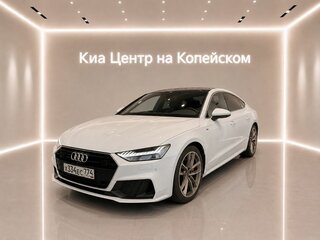 2021 Audi A7 55 TFSI II (4K), белый, 6050000 рублей, вид 2