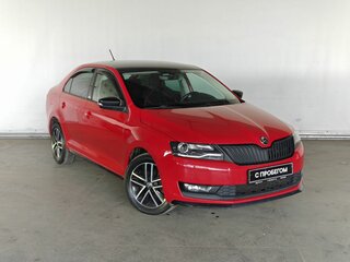 2019 Skoda Rapid I Рестайлинг, красный, 1180000 рублей, вид 3