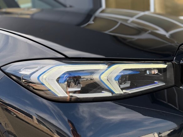 2023 BMW 3 серии 330d VII (G2x) Рестайлинг, чёрный - вид 8