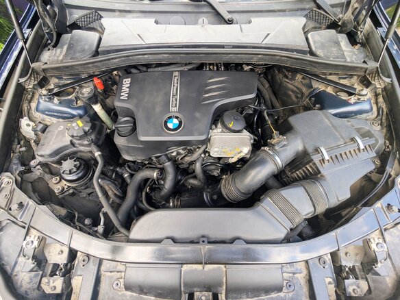 2014 BMW X1 20i I (E84) Рестайлинг, синий, 1700000 рублей - вид 13