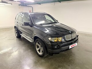 2004 BMW X5 3.0d I (E53) Рестайлинг, чёрный, 1550000 рублей, вид 3