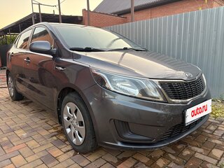 2012 Kia Rio III, серый, 735000 рублей, вид 4