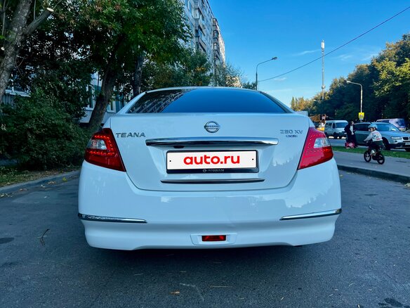 2010 Nissan Teana II (J32), белый, 1200000 рублей - вид 5