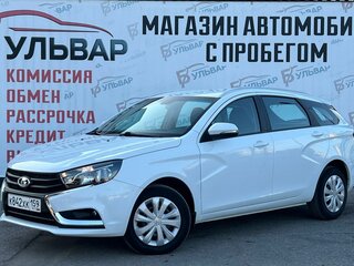 2017 Lada (ВАЗ) Vesta SW I, белый, 949000 рублей, вид 3