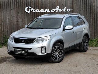 2014 Kia Sorento II Рестайлинг, серебристый, 1650000 рублей, вид 1