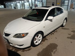 2005 Mazda 3 I (BK), белый, 345000 рублей, вид 1