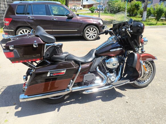 2011 Harley-Davidson Electra Glide, коричневый, 770000 рублей - вид 11