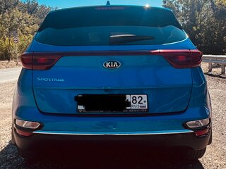 2021 Kia Sportage IV Рестайлинг, синий, 1950000 рублей, вид 4