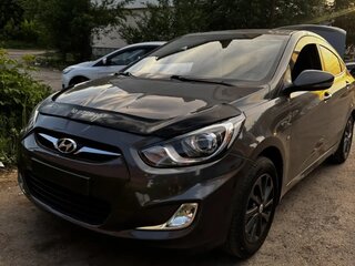 2012 Hyundai Solaris I, серебристый, 650000 рублей, вид 3