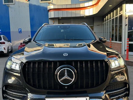 2021 Mercedes-Benz GLS 400 d II (X167), чёрный, 7090000 рублей, вид 1
