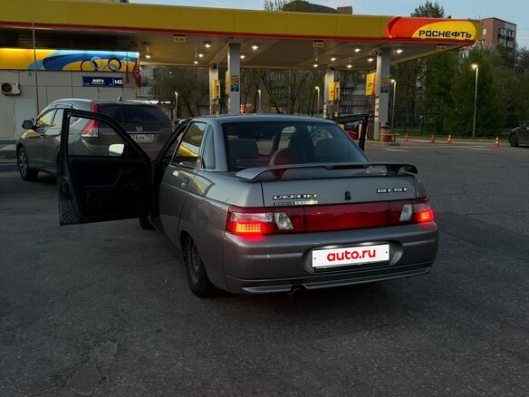 2006 Lada (ВАЗ) 2110, серый, 340000 рублей - вид 6