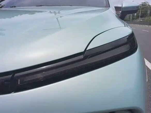 2023 Geely Geometry E 33.5 kWh, голубой - вид 18