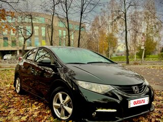 2013 Honda Civic IX, чёрный, 1100000 рублей, вид 1