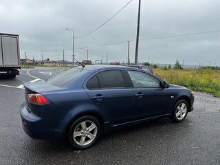 2007 Mitsubishi Lancer X, синий, 600000 рублей, вид 4