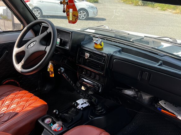 1997 Lada (ВАЗ) 2121 (4x4) I Рестайлинг, белый, 340000 рублей - вид 5