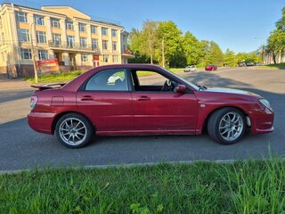 2006 Subaru Impreza II Рестайлинг 2, красный, 555000 рублей, вид 2