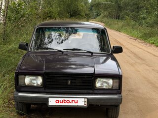 2008 Lada (ВАЗ) 2107, пурпурный, 142599 рублей, вид 1