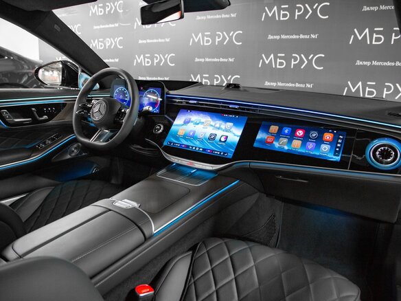 2026 Mercedes-Benz S-Класс 450 d Long 4MATIC VII (W223) Рестайлинг, зелёный, 29160000 рублей - вид 26
