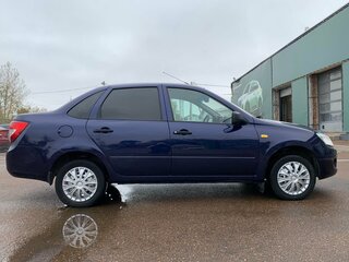 2013 Lada (ВАЗ) Granta I, синий, 345000 рублей, вид 4