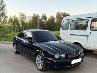 2008 Jaguar X-Type I Рестайлинг, чёрный, 650000 рублей, вид 2