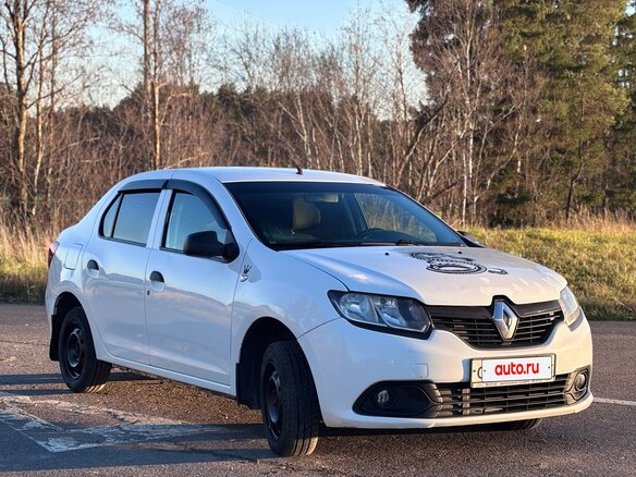 2016 Renault Logan II, белый, 365000 рублей - вид 1