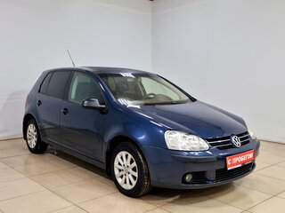 2007 Volkswagen Golf V, синий, 530000 рублей, вид 3