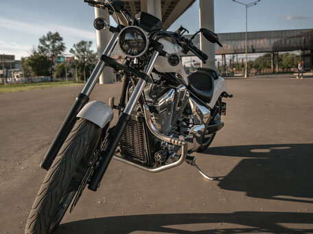 2011 Honda VT 1300CX Fury, белый, 970000 рублей, вид 4