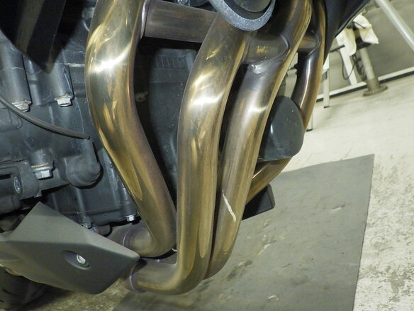 2009 Kawasaki Z 1000, оранжевый, 680000 рублей - вид 4