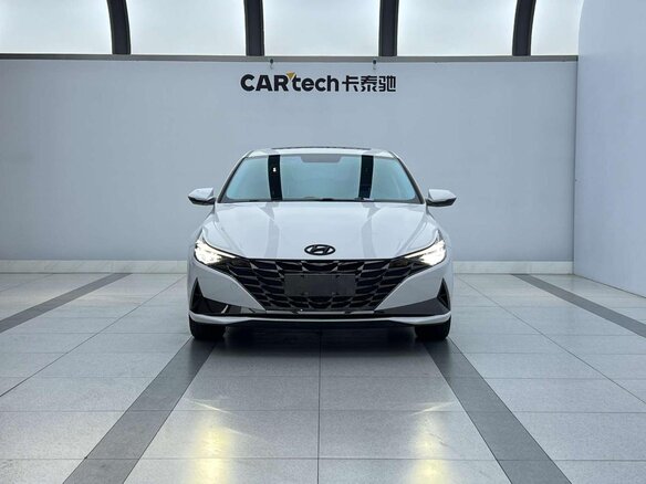 2022 Hyundai Elantra VII (CN7), белый - вид 1