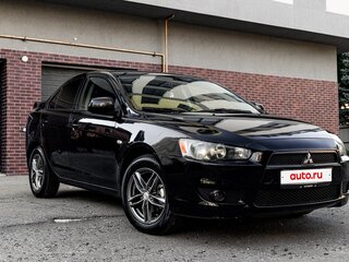 2007 Mitsubishi Lancer X, чёрный, 650000 рублей, вид 1